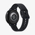 ACS06394 - Galaxy Watch 6 Classic (47mm) Case Liquid Air in matte black showing the front